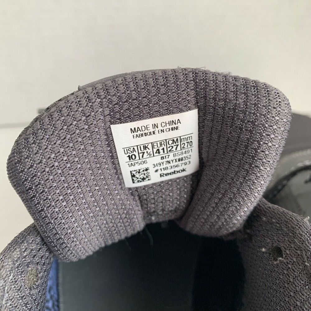 Reebok Mens Instalite Running Shoes Gray Sz 10 - Picture 5 of 6